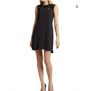 All Saints little black dress lace sheer back 6
